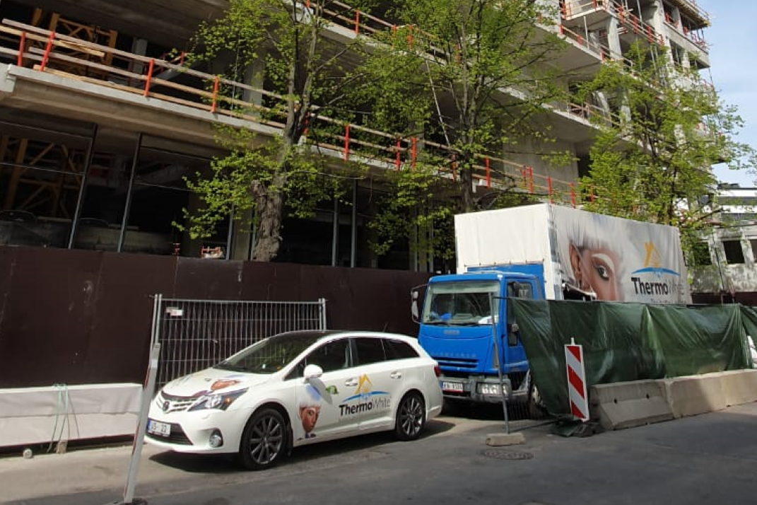 Works in extension of the ORIGO shopping centre started