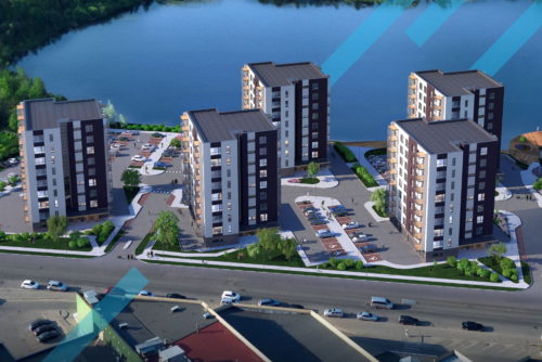 Multi-apartment residential buildings Gaiļezera nami